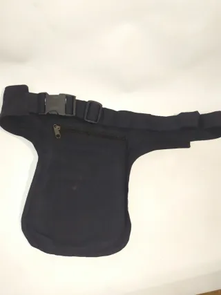 Marsupio con tasca decorata