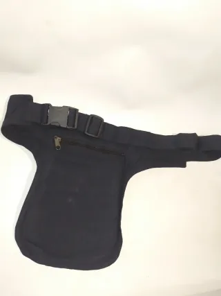 Marsupio con tasca decorata