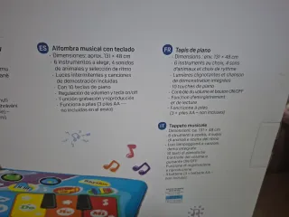 Alfombra Piano Musical Infantil