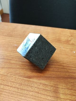 Soprammobile Etna in pietra lavica