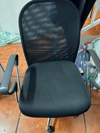 Silla de escritorio negra