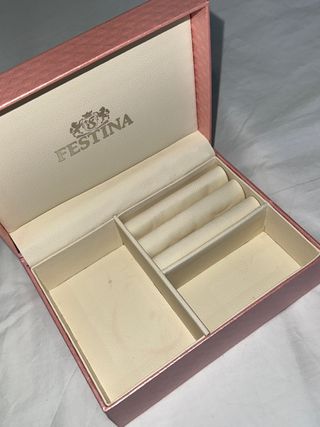 Joyero Festina Rosa y Beige