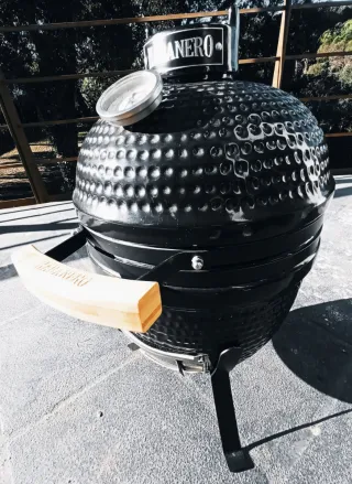 Barbacoa y ahumador premium nueva 1 uso.