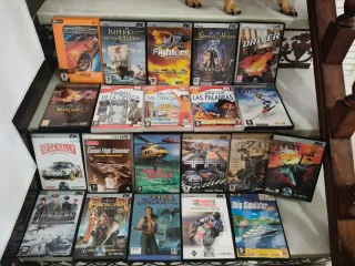 Lote 21 Juegos PC: Warcraft, Driver, SEGA Rally...