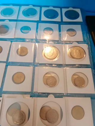 Lote colección monedas