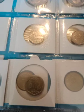 Lote colección monedas