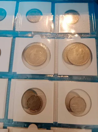 Lote colección monedas
