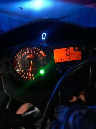 Suzuki GSX600R Sportbike Azul/Negro