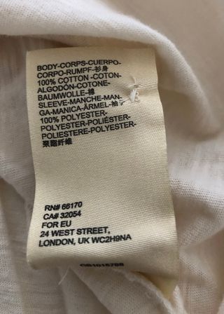 Top Anthropologie crema bordado. Talla XS