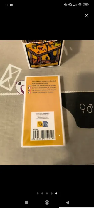 1 Baraja Tarot Arcanos Mayores Marsella