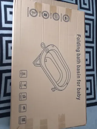 Bañera Plegable Bebé Rosa