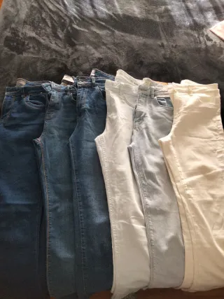 Lote 3 Pantalones Vaqueros Mujer Talla 36