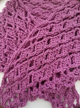 Toquilla malva para niña (3-7 años)