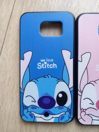 2 Fundas =1€ Móvil S6 Lilo y Stitch