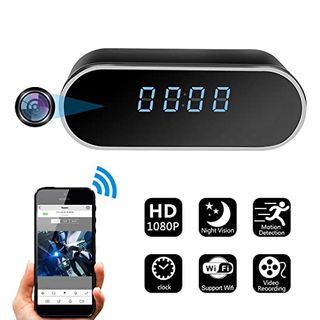 Despertador Espia HD Vision Nocturna Camara Wifi