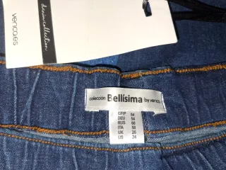 Vaqueros T 54 con bordado. Con etiquetas. VER medi