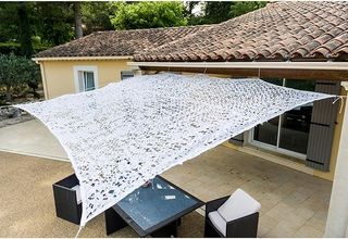 WERKA PRO 10105 - (2 x 3 metri) Telo parasole in poliestere, rettangolare, per balcone, terrazza e giardino