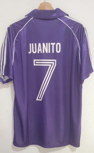 Camiseta Juanito Talla L Futbol Retro Vintage