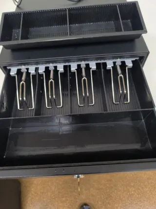 Cajón portamonedas Concord negro