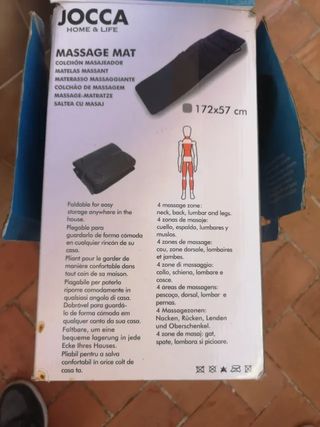 Colchon masajeador casi nueva