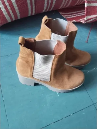 Botas Chelsea Gabor Suede Mujer