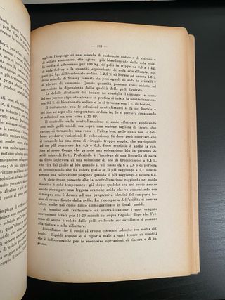 Il vuoi la concia - Tintura  - Rifinitura .