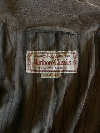 Blazer Marlboro vintage marrone