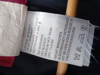 Traje lana Christian Lacroix azul marino