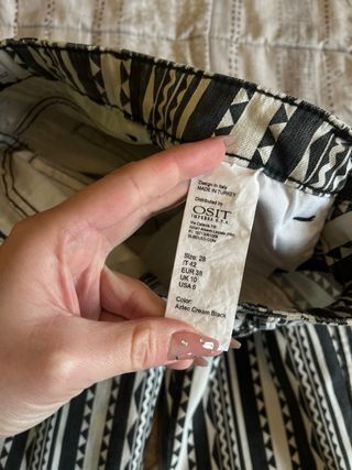 Jeans skinny Subdued neri e bianchi