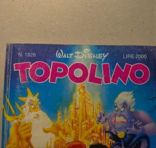 Fumetto Topolino Edizione Sirenetta N 1828 Anni