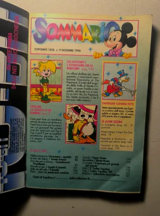 Fumetto Topolino Edizione Sirenetta N 1828 Anni