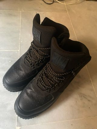 Nike Air Force 1 Lunar Duckboot Negras T44