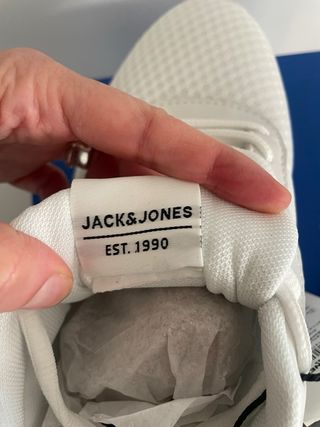 Zapatillas Jack & Jones Blancas Talla 42