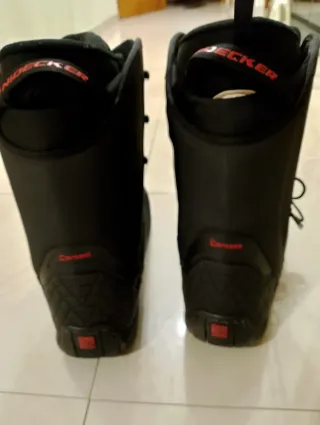 Botas de Snowboard Negras