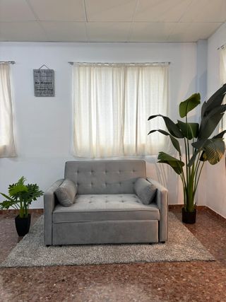 Sofá Cama Gris 2 Plazas - ¡Paga al Recibir! (NUEVO