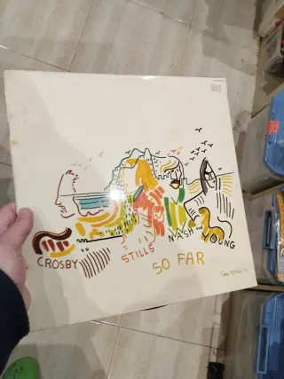 2 Vinilos Crosby Stills Nash & Young ediciones ori