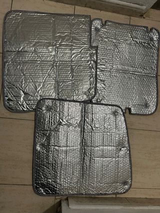 Kit camper: mueble cama, colchones y oscurecedores