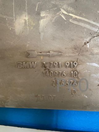 BMW serie 1 tubo de escape ref: 286676