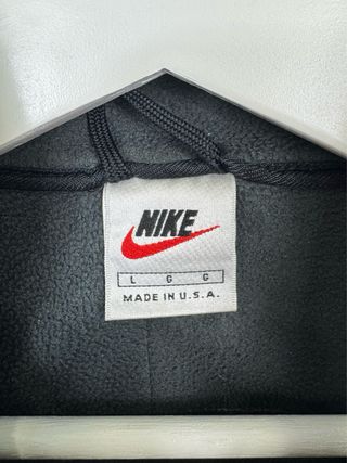 Chaqueta Forro Polar Nike Vintage 90s USA Oversize