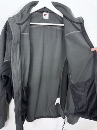 Chaqueta Forro Polar Nike Vintage 90s USA Oversize