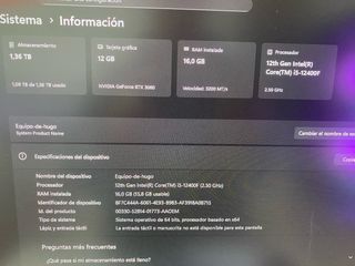 PC Gaming Blanco y Multicolor