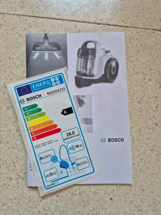 Aspiradora Bosch Serie 2 sin bolsa