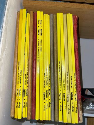 Coleccion tintin (ediciones antiguas)