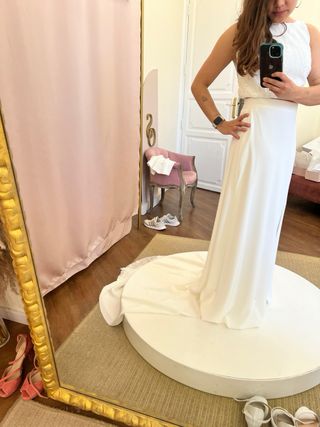 Vestido de novia talla 36 sin estrenar