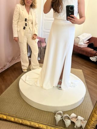 Vestido de novia talla 36 sin estrenar