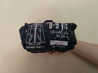 Chubasquero y Pantalones Trekking Niñ@ 8-9 Años