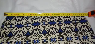 Falda H&M Talla 36 Estampado Geométrico