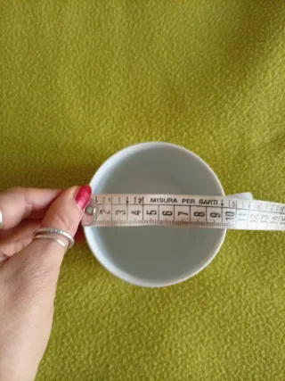 Tazza Vintage Tuscia Porcellane Fiori anni 70