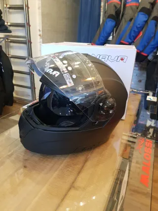 Casco Modular Nava Sprint Negro Mate Talla S