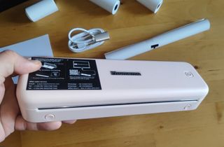 Stampante termica portatile rosa - Nuova